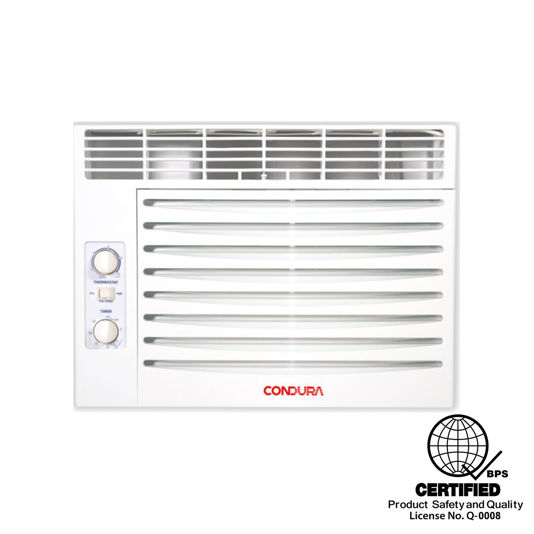 Condura 0.75 HP CHG Deluxe 6S Series HE Window-Type Air Conditioner (Class B)