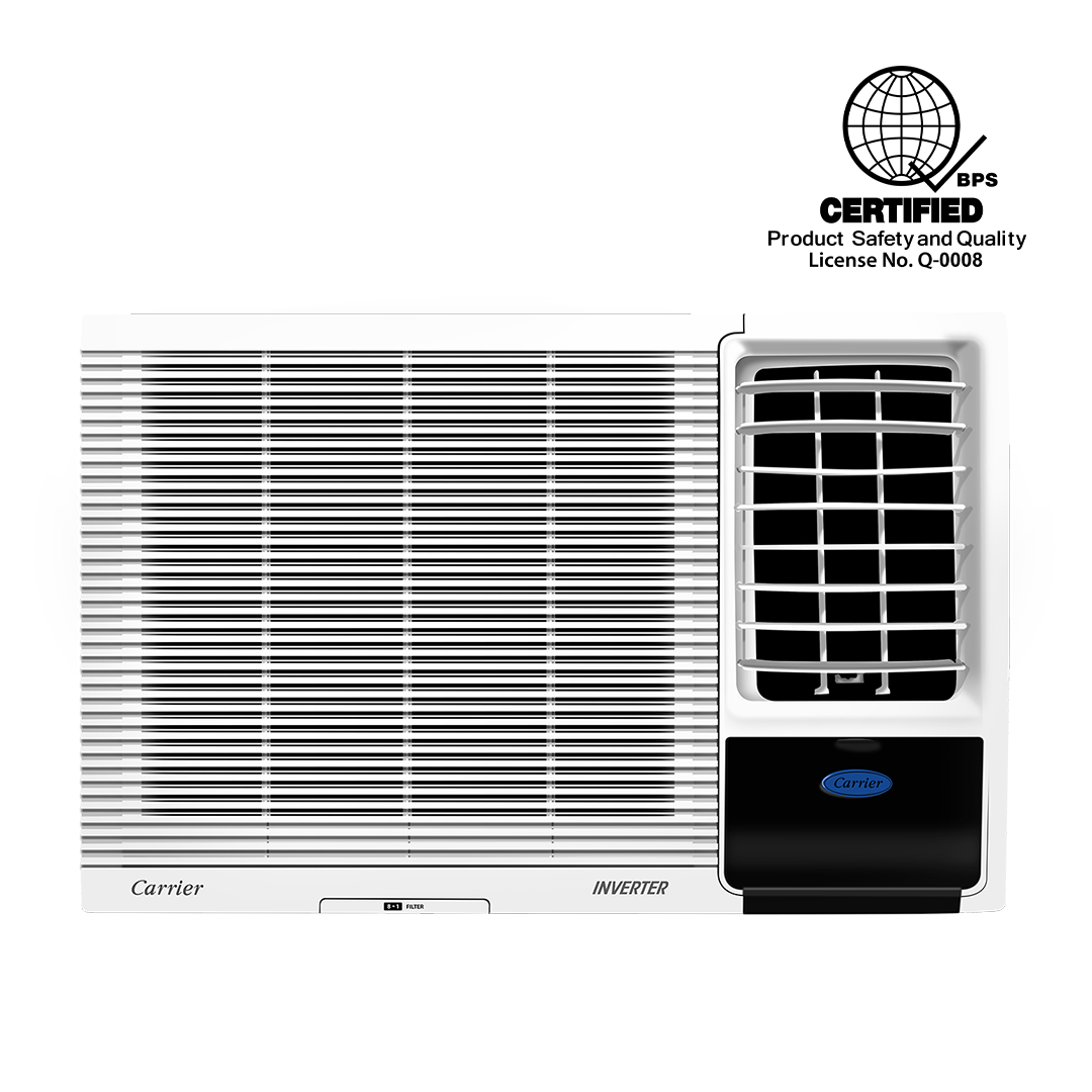 Carrier 2.00 HP Remote Window-Type Inverter Air Conditioner (Class B)