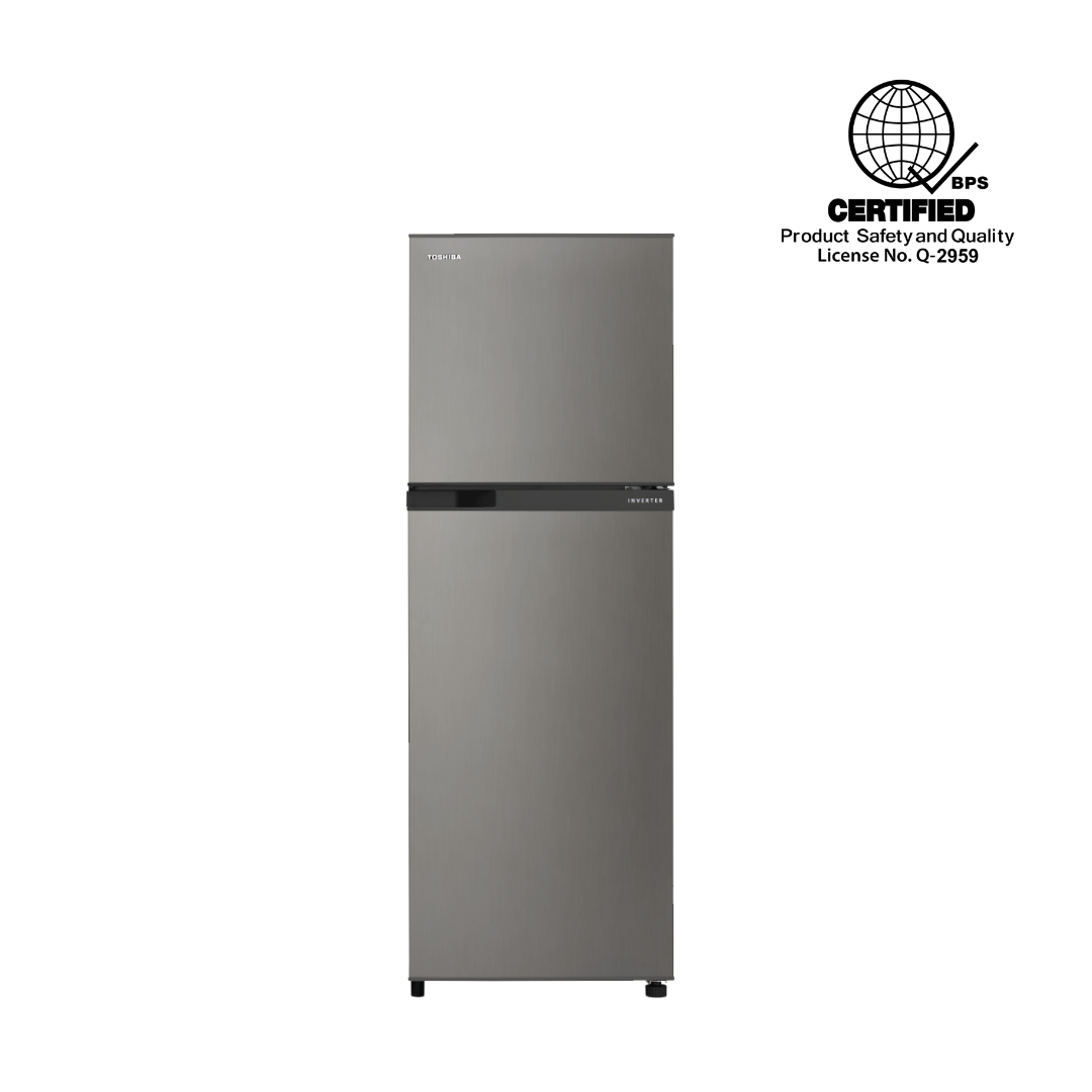 Toshiba 9 Cu. Ft Two Door No Frost, Inverter Refrigerator GR-A28PS (DS) (Class B)