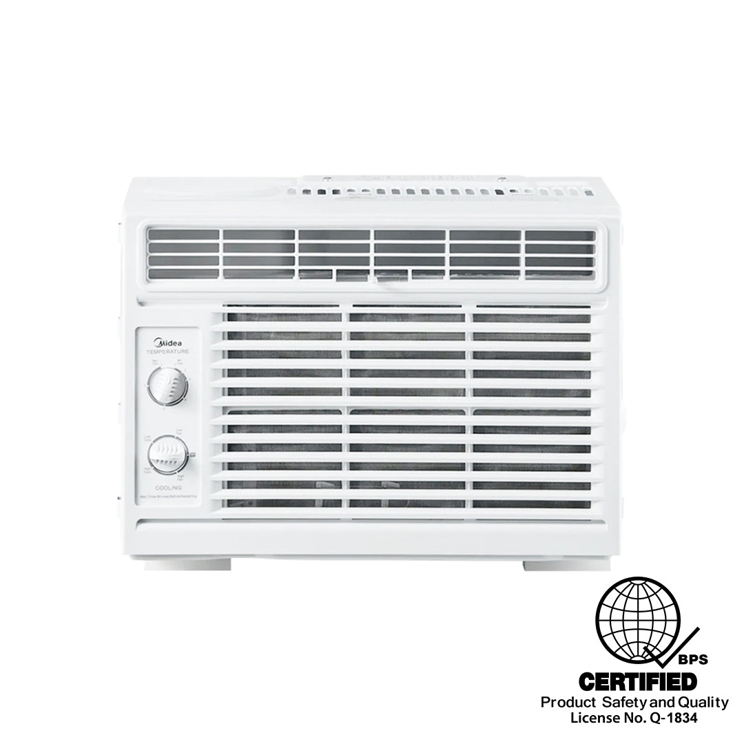 Midea 1.50 HP Manual R32 Window-Type Air Conditioner (Class B)