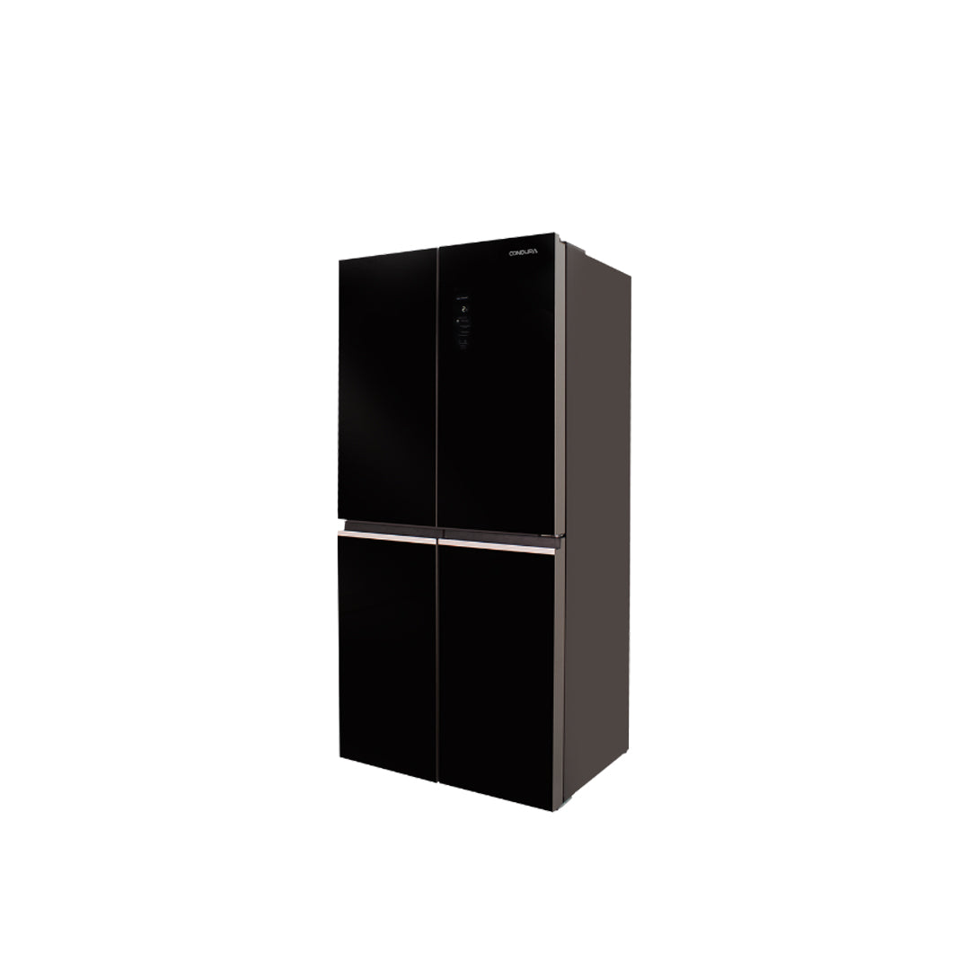 Condura 16.5 Cu.Ft. No Frost Multi-Door Inverter Refrigerator Black Glass CFD-522i (Premium) RST
