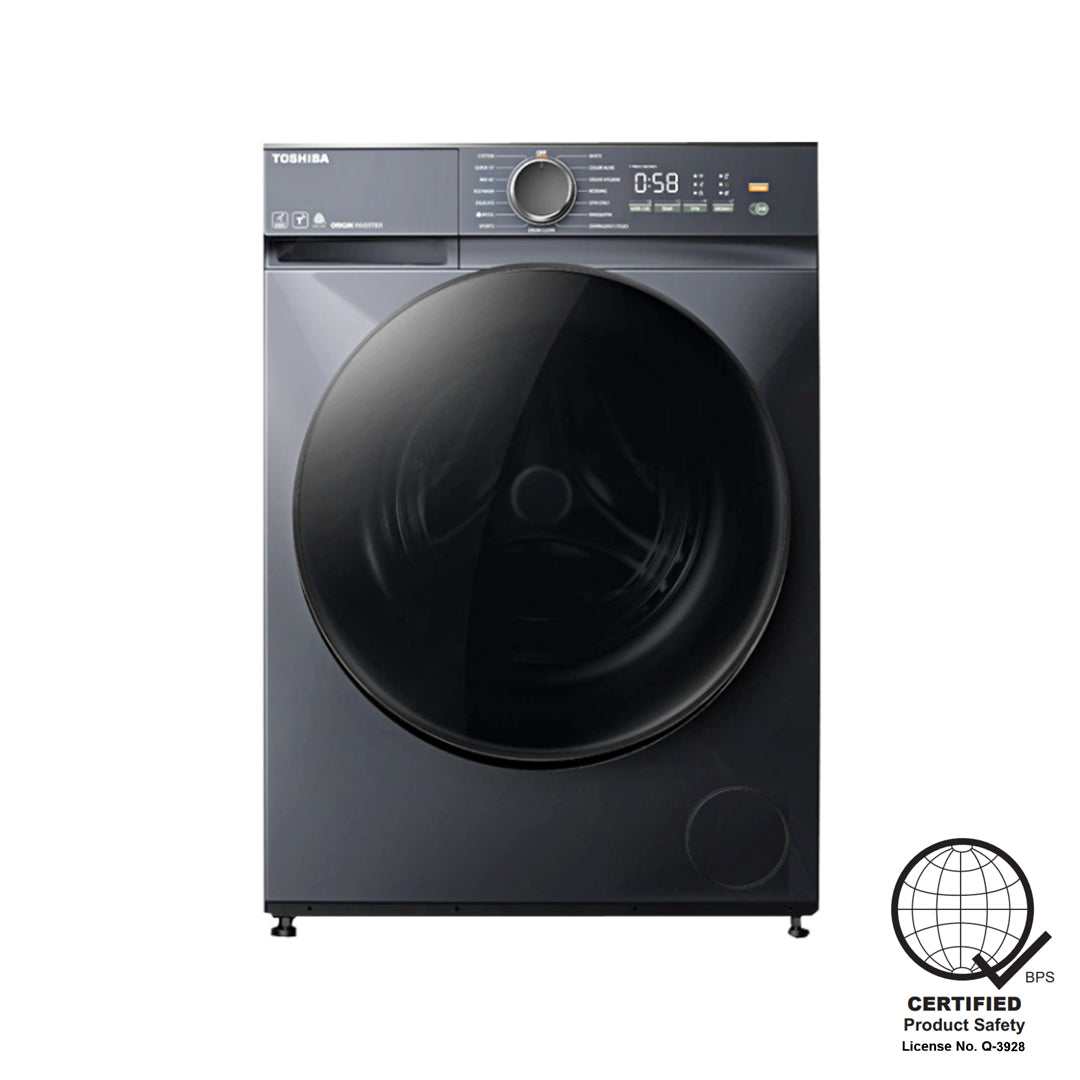 Toshiba 8.5 KG Front Load Combo Inverter T21 Washing Machine (Class A)
