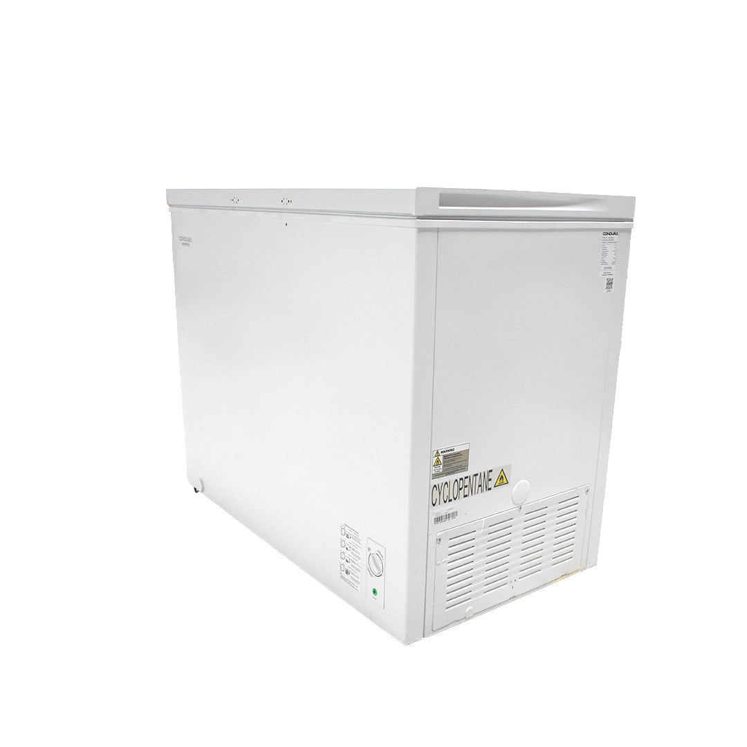 Condura 10.2 Cu.Ft. Chest Freezer Inverter Refrigerator, White CCF102DCI (Class C)