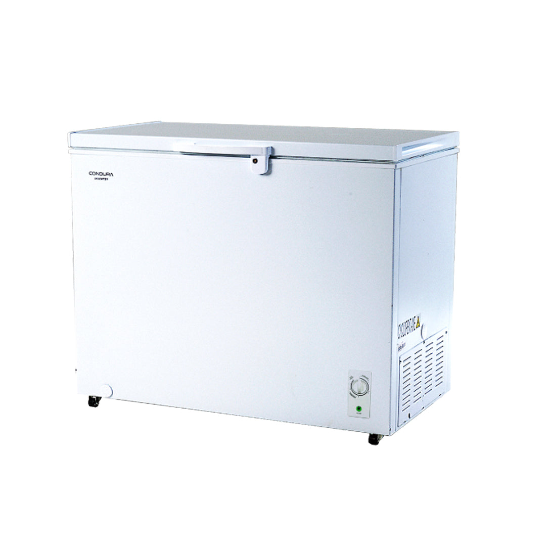 Condura 10.2 Cu.Ft. Chest Freezer Inverter Refrigerator, White CCF102DCI (Premium) RST