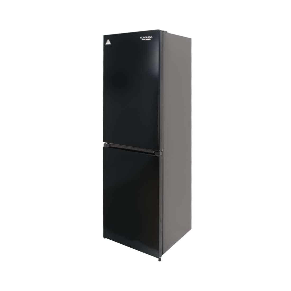 Condura 9 Cu. Ft. No Frost Bottom Freezer Inverter Refrigerator, Black Matte (Class B)