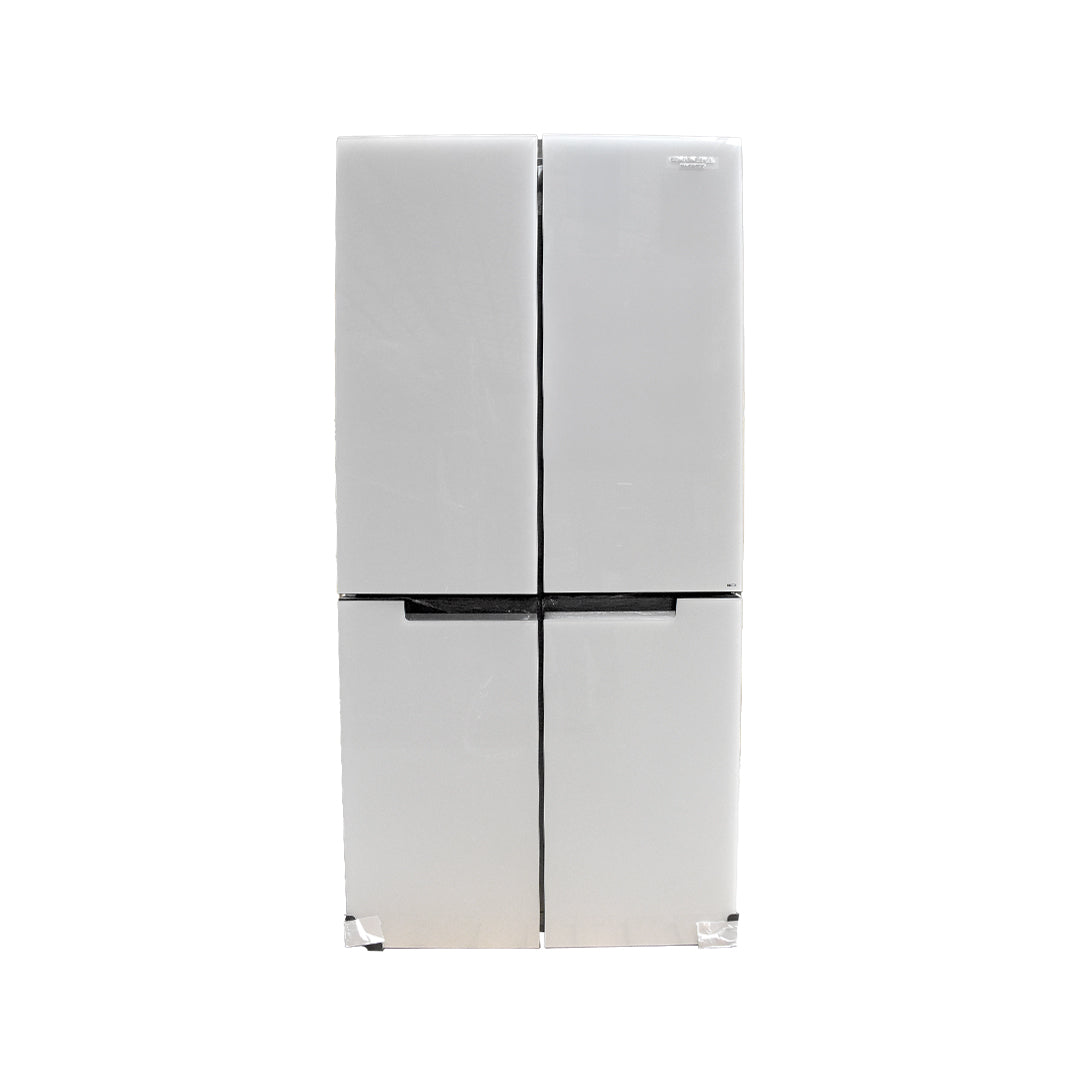 Condura 16.7 Cu.Ft. No Frost Multi-Door Inverter Refrigerator, White Glass CMD183iW (Class C)