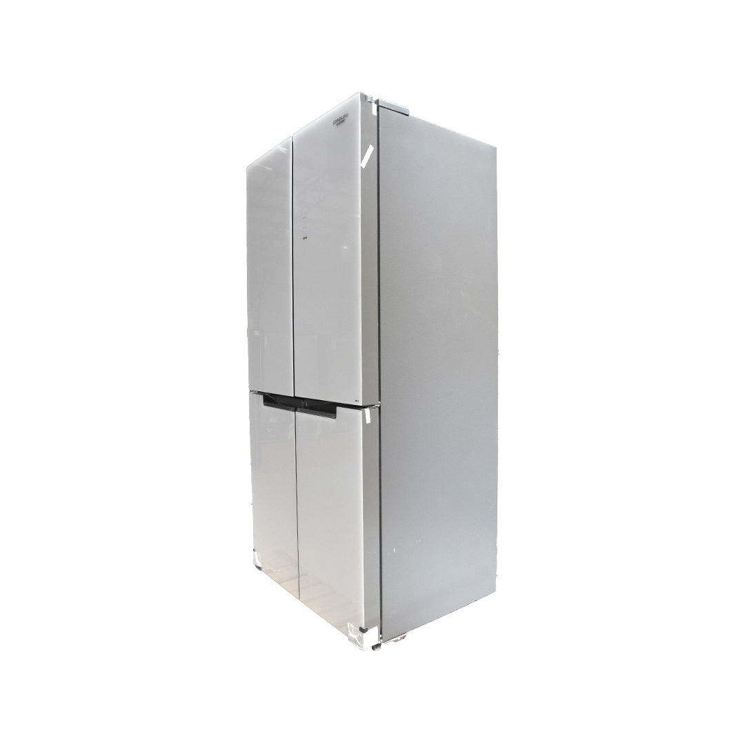 Condura 16.7 Cu.Ft. No Frost Multi-Door Inverter Refrigerator, White Glass CMD183iW (Class C)