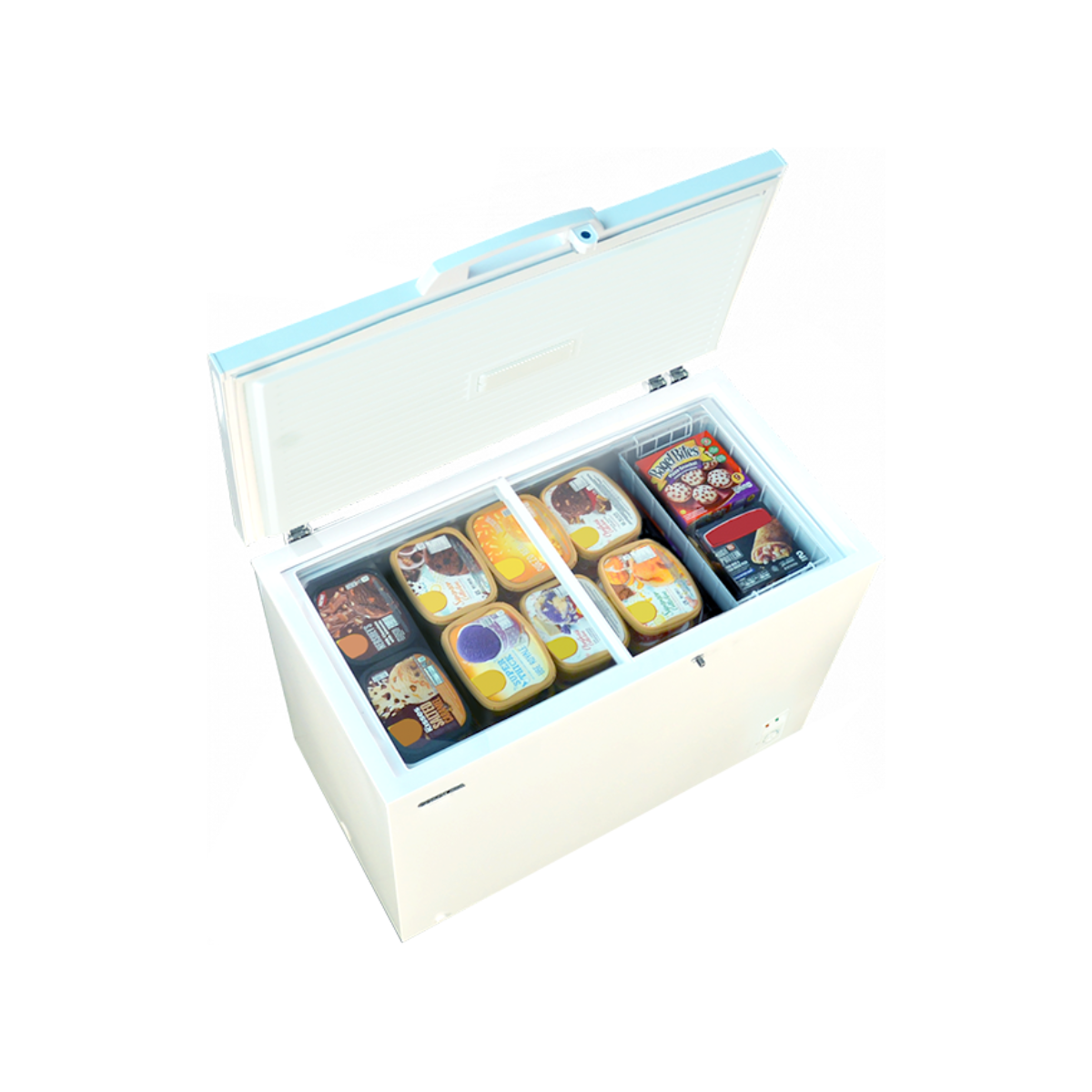 Condura 10.3 Cu.Ft. Manual Defrost, Chest Freezer Refrigerator, White CCF300L-R (Class B)
