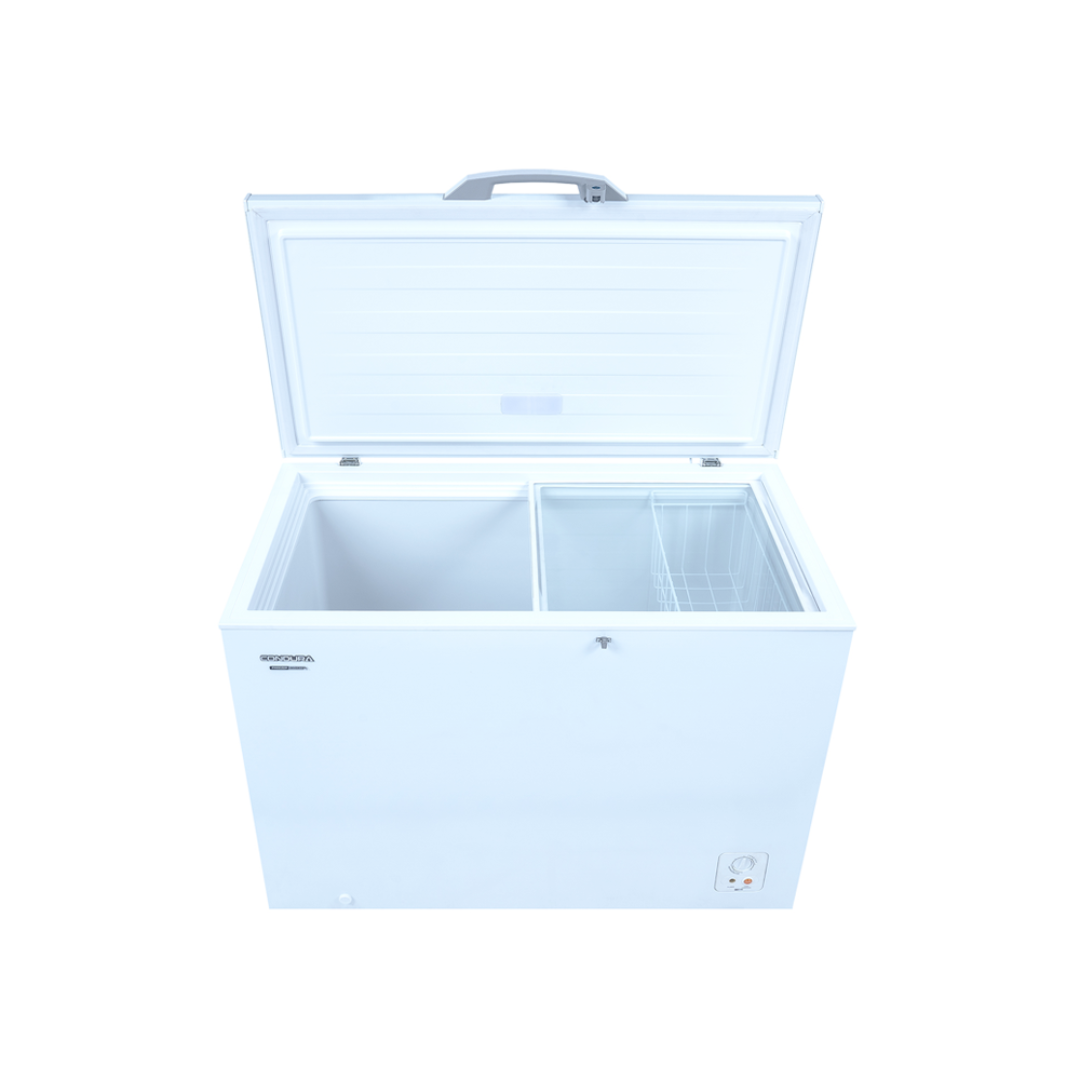 Condura 10.1 Cu. Ft. Negosyo Chest Freezer Inverter Pro Refrigerator, White, CCF310Ri (Class A)