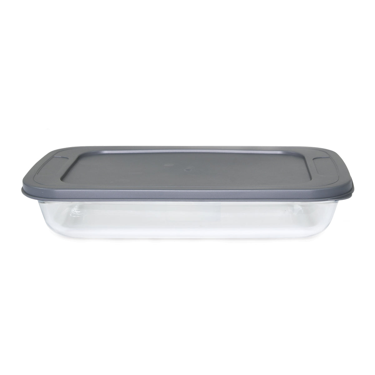 Masflex 2.2L Rect Glass Bakeware With Lid FE-GB22 (Premium)