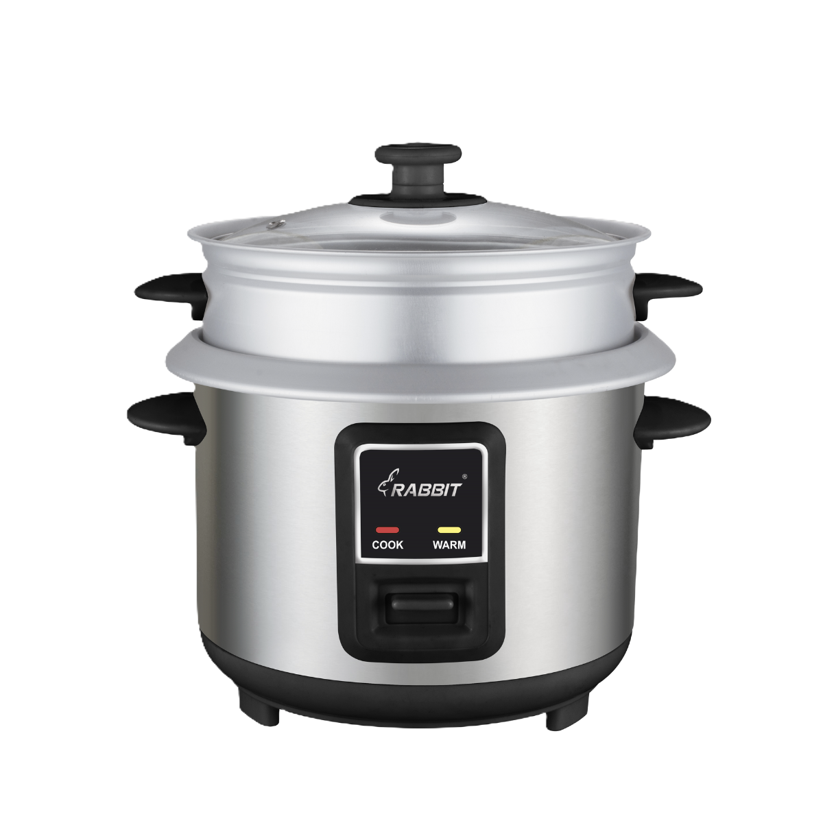 https://mangkosme.com/products/rabbit-2-5-l-g-glass-lid-with-steamer-rice-cooker-silver-class-a
