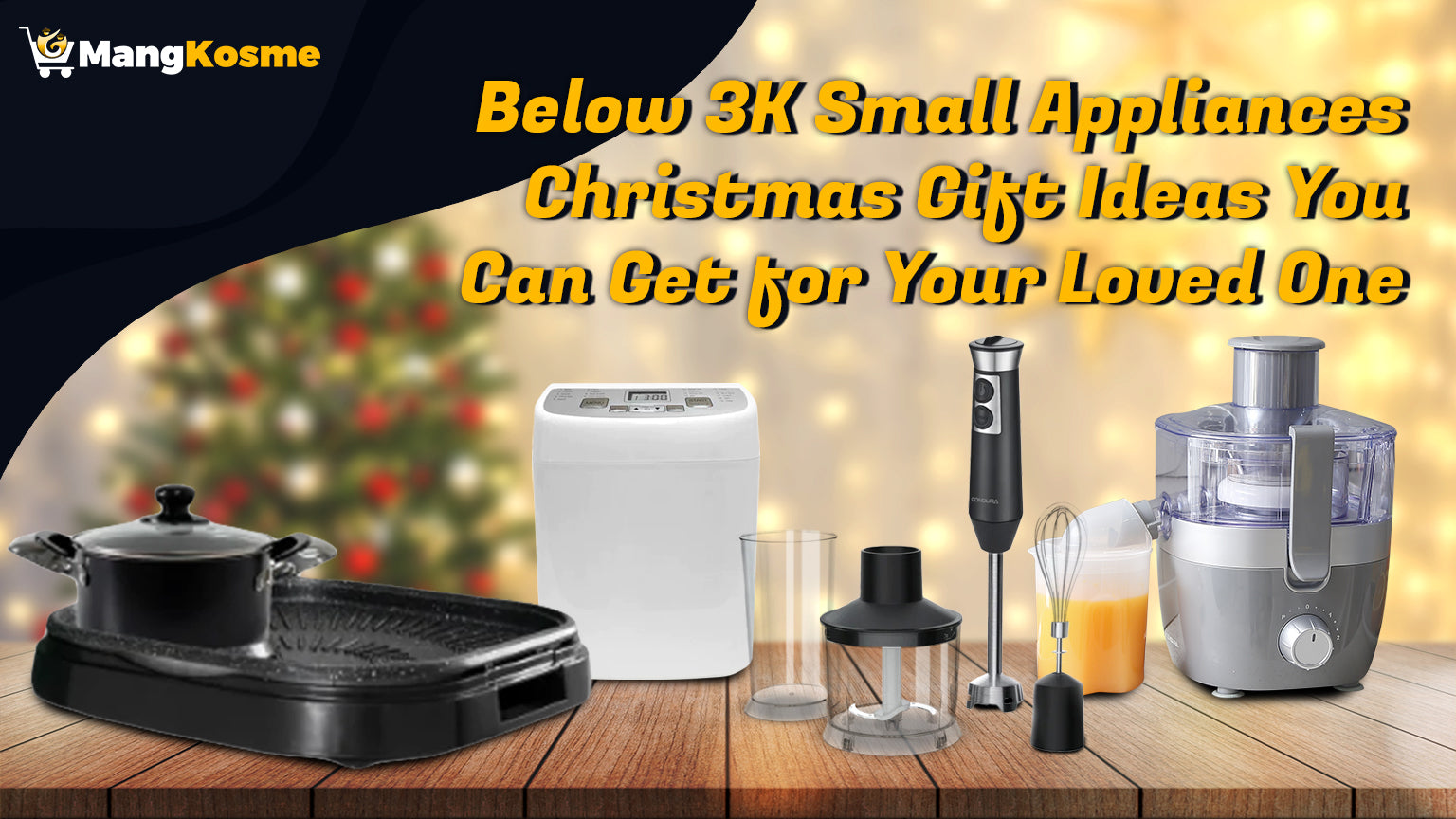 Below 3K Small Appliances Christmas Gift Ideas You Can Get for Your Loved Ones