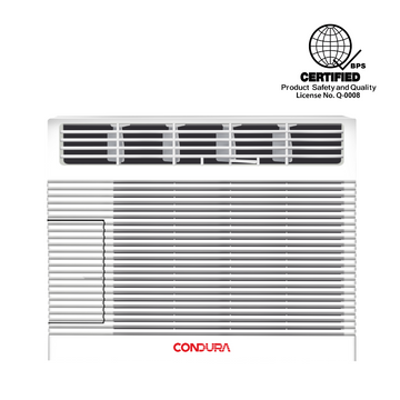 Condura 0.75 HP Timer 6S Series Window-Type Air Conditioner (Class B)