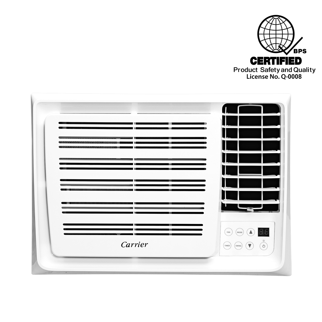 Carrier 1.00 HP Remote iCool Green Window-Type Air Conditioner (Class B)