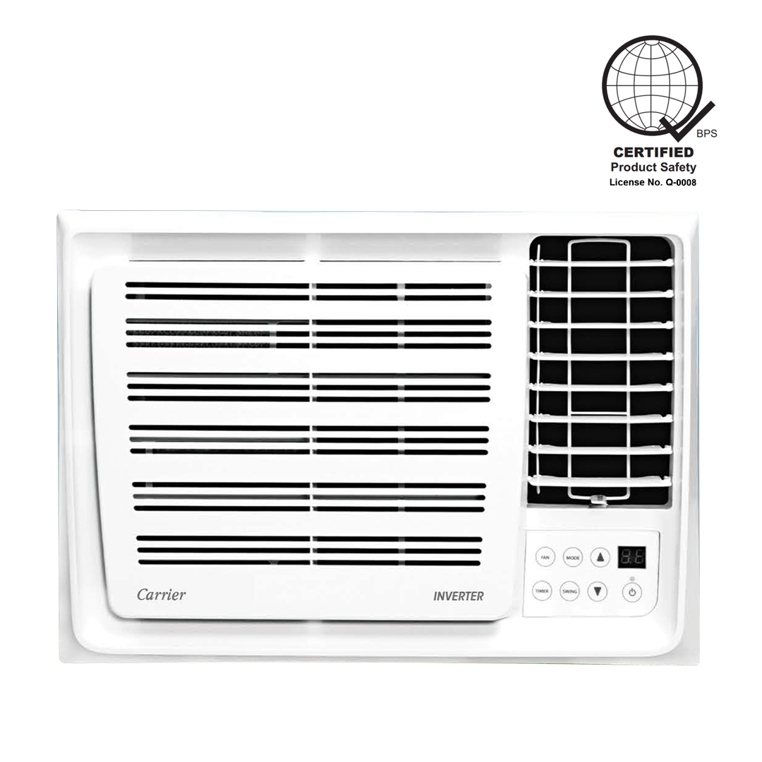 Carrier 1.50 HP Remote Window-Type Inverter Air Conditioner (Class B)