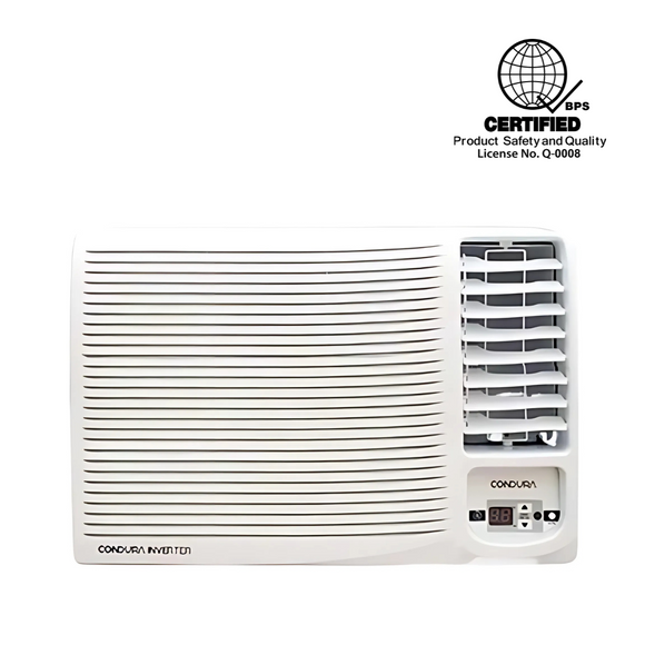Condura 1.00 HP Remote Window-Type Inverter Air Conditioner (Class B)