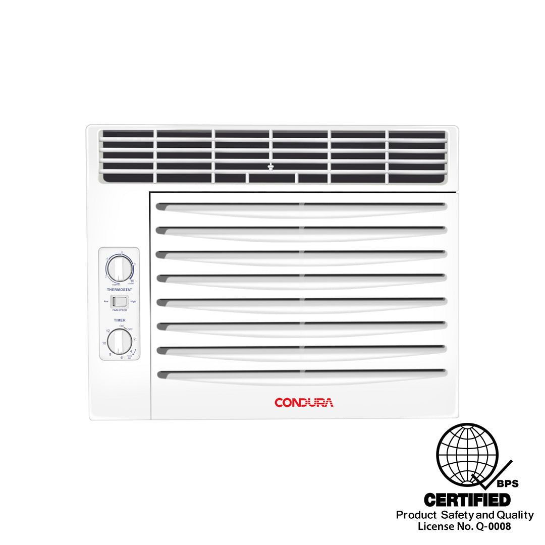 Condura 0.75 HP CHG Deluxe 6S Series Window-Type Air Conditioner (Class B)