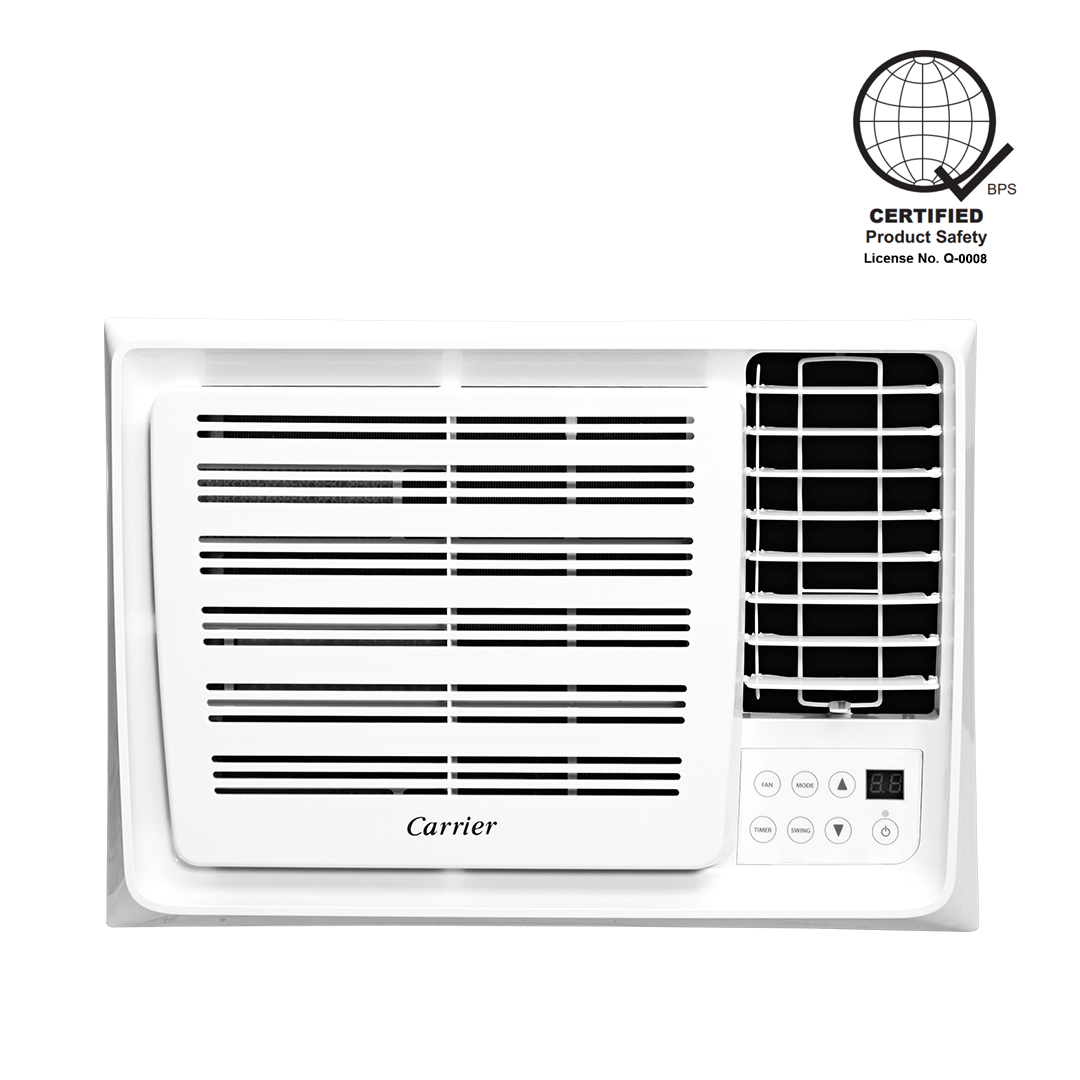 Carrier 1.00 HP Remote Window-Type Compact Inverter Air Conditioners (Premium)