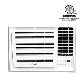 Carrier 0.75 HP Remote Window-Type Compact Inverter Air Conditioner (Premium)