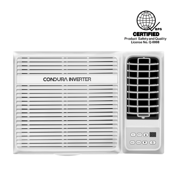 Condura 0.75 HP Remote Compact Window-Type Inverter Air Conditioner (Class B)