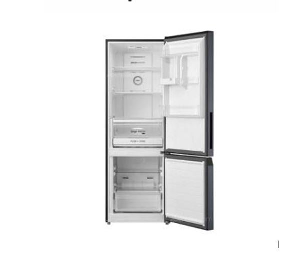 toshiba-12-cubic-feet-2-door-inverter-bottom-freezer-refrigerator-open-door-view-mang-kosme