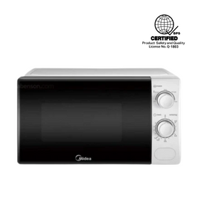 Midea 20L Mechanical Microwave Oven White (Class A)