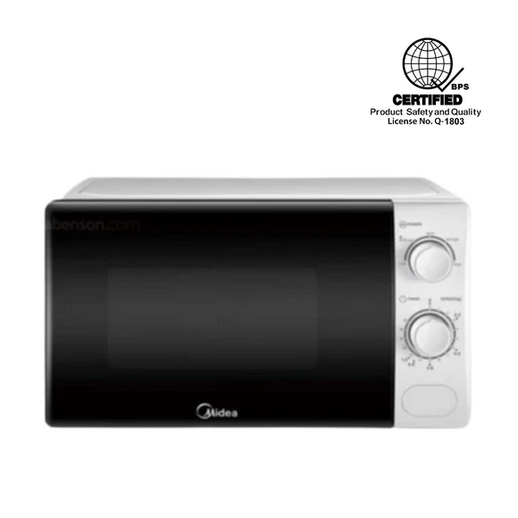 Midea 20L Mechanical Microwave Oven White (Class A)