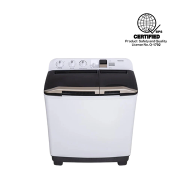 Toshiba 7 KG Twin Tub Washing Machine (Class A)