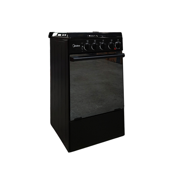 Midea 50 CM 3 Gas Burner + 1 Hot Plate + Rotisserie (Class A)