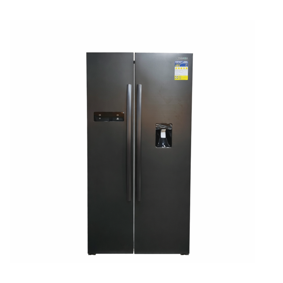 Toshiba 20 Cu.Ft. Side by Side Inverter Refrigerator GR-RS682WE-PMH(06) (Class A)