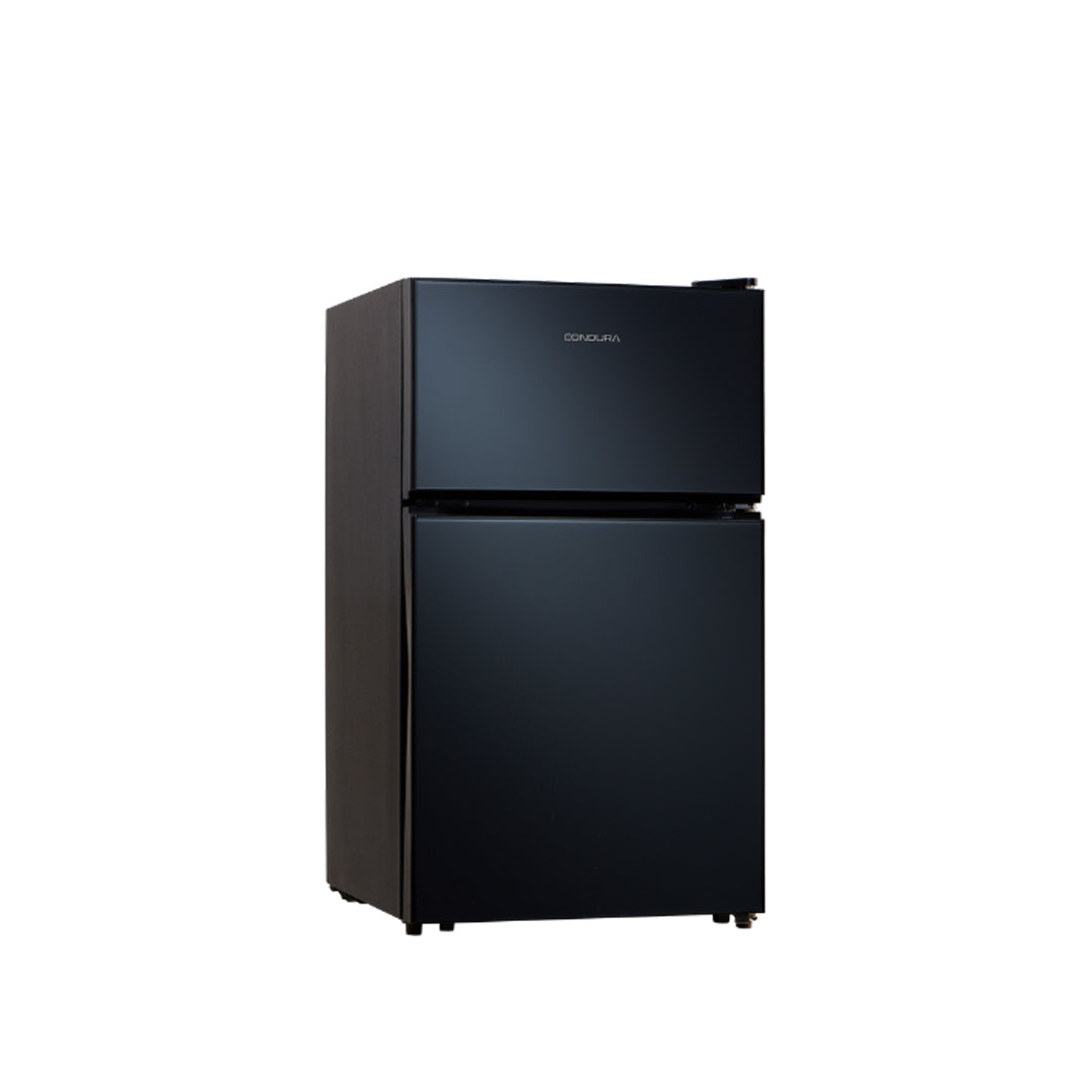 Condura 3.1 Cu.Ft. Personal Non-Inverter Refrigerator Black Glass CPR90TD Blk (Premium) RST