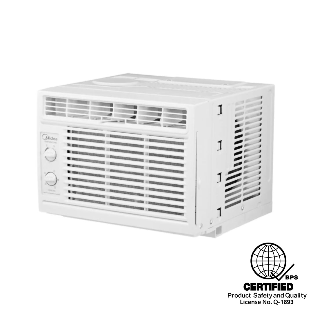 Midea 0.6 HP Manual R32 Window-Type Air Conditioner (Class B)