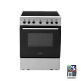 Condura 60 CM, 4Z Ceramic Mid. Free Standing Cooker (Class A)