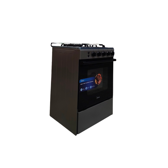 Midea 60 CM 4 Gas Stainless (Class A)