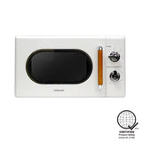 Condura 20 L Retro White Microwave Oven (Premium)