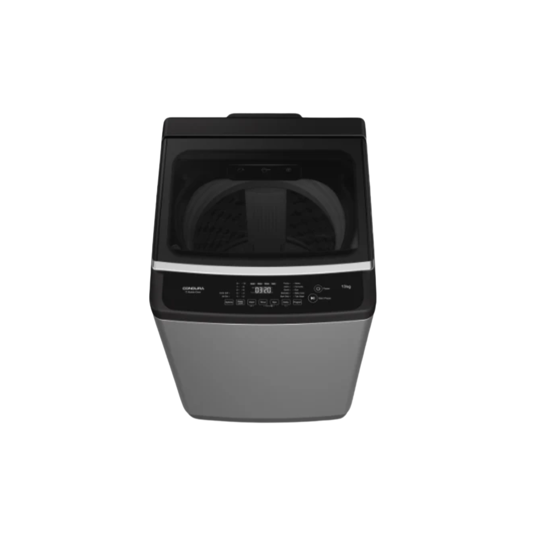 Condura 13 KG AquaCare Top Load, Fully-Auto Inverter Washing Machine, Gray (Class A)