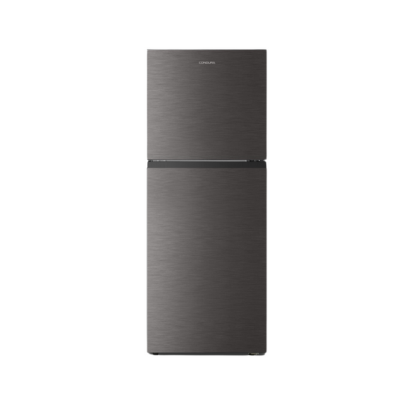 Condura 7.2 Cu. Ft. No Frost Top Freezer Inverter, Brushed Gray, CNF223i (Class C)