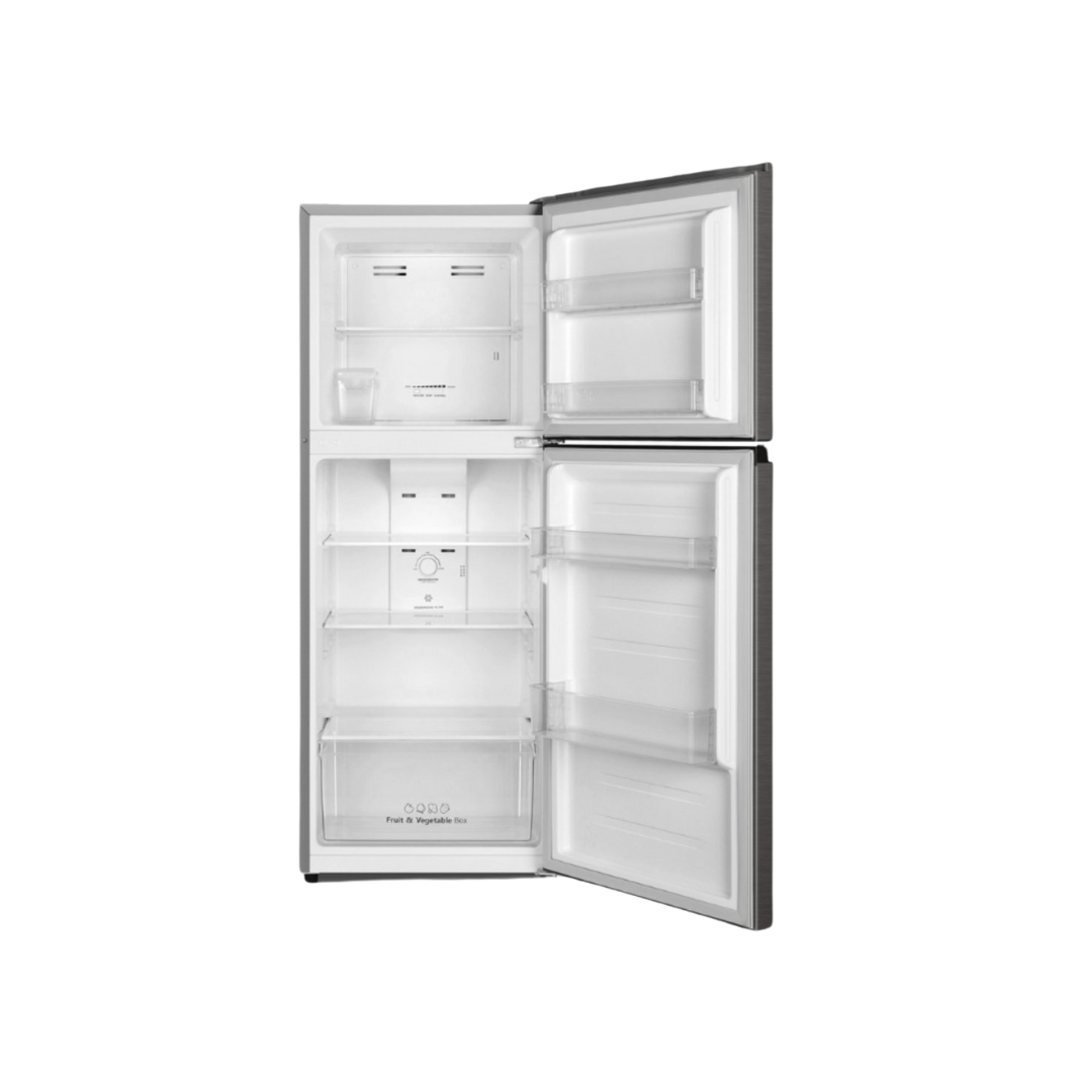 Condura 7.2 Cu. Ft. No Frost Top Freezer Inverter, Brushed Gray, CNF223i (Class C)