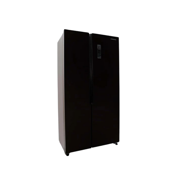 Condura 18.8 Cu. FT. No Frost Fully Auto, Side by Side Inverter Refrigerator, Black Glass, CSS-564i (Class C)