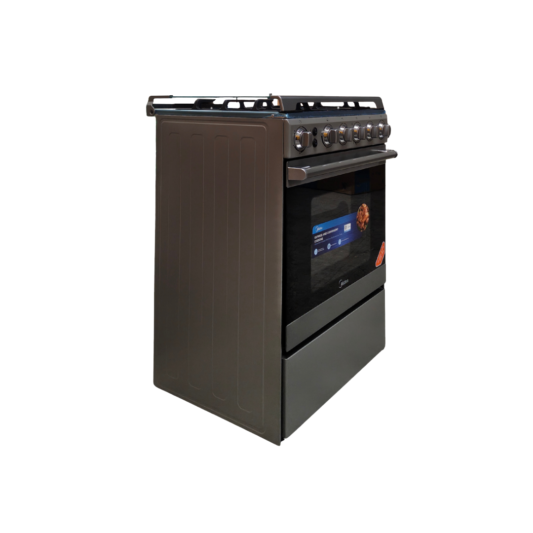 Midea 60 CM 4 Gas Silver (Class A)