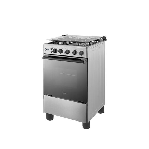 Midea 60 CM 4 Gas Silver (Class A)