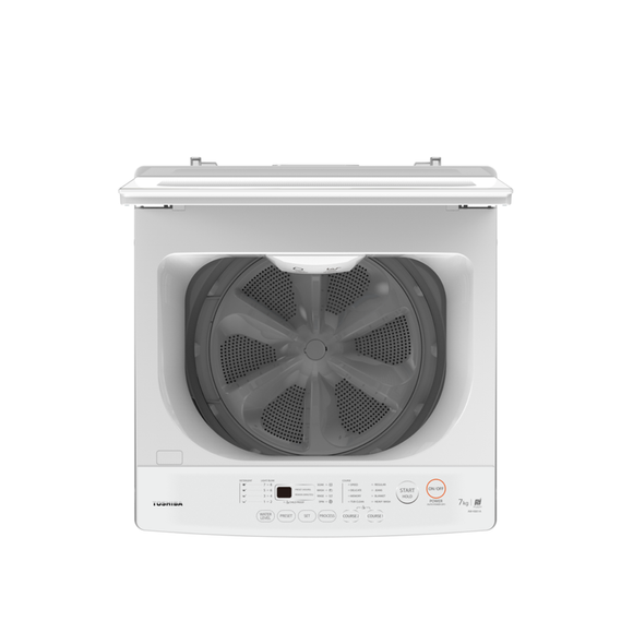 Toshiba 7 KG Fully Automatic Top Load Non-Inverter Washing Machine (Class A)