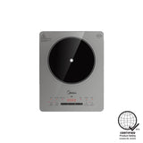 Midea 2200W Digital Induction Cooker, Glacier Silver (Class A)