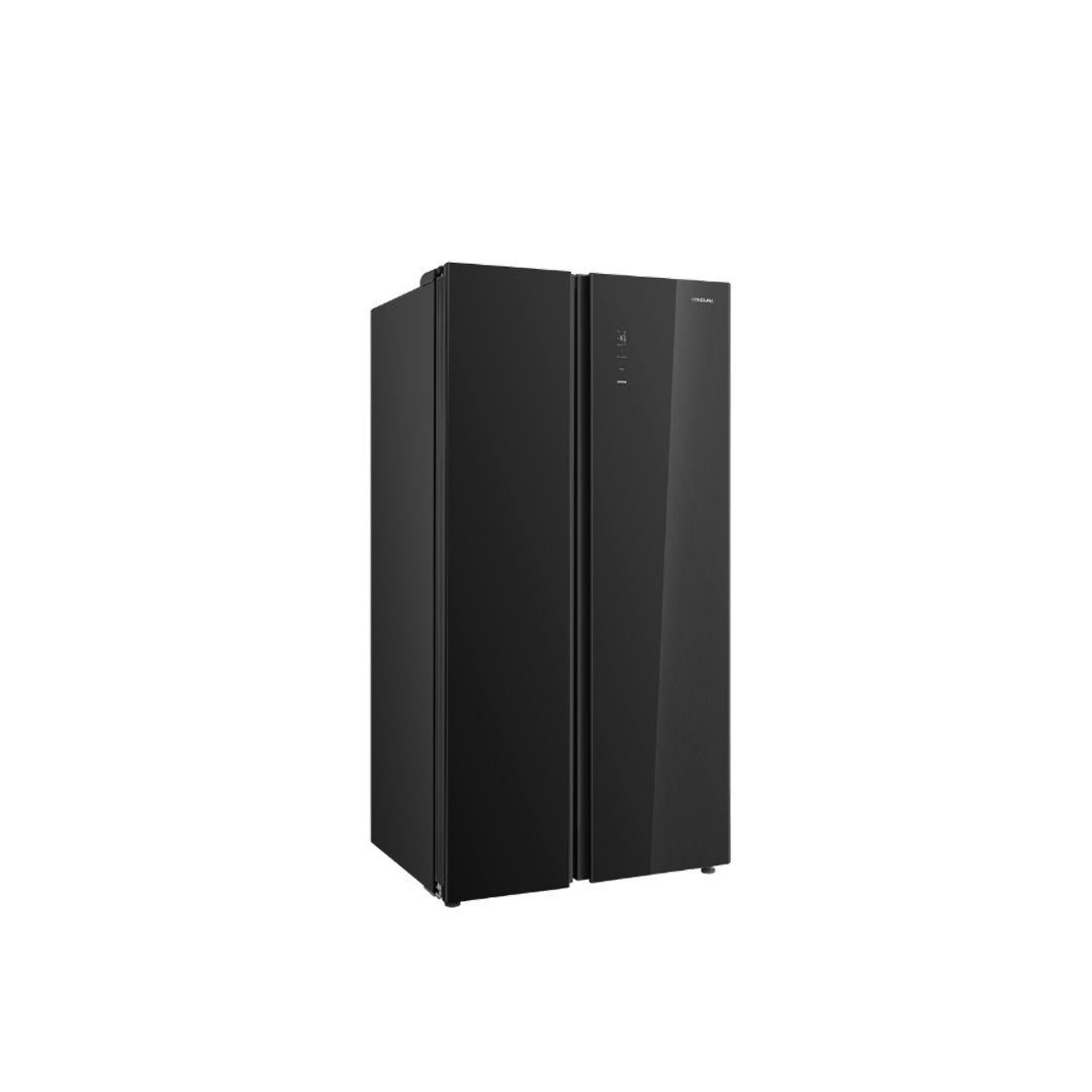Condura 19.4 Cu.Ft. No Frost Side by Side Inverter Black Glass CSS207i (Premium) RST