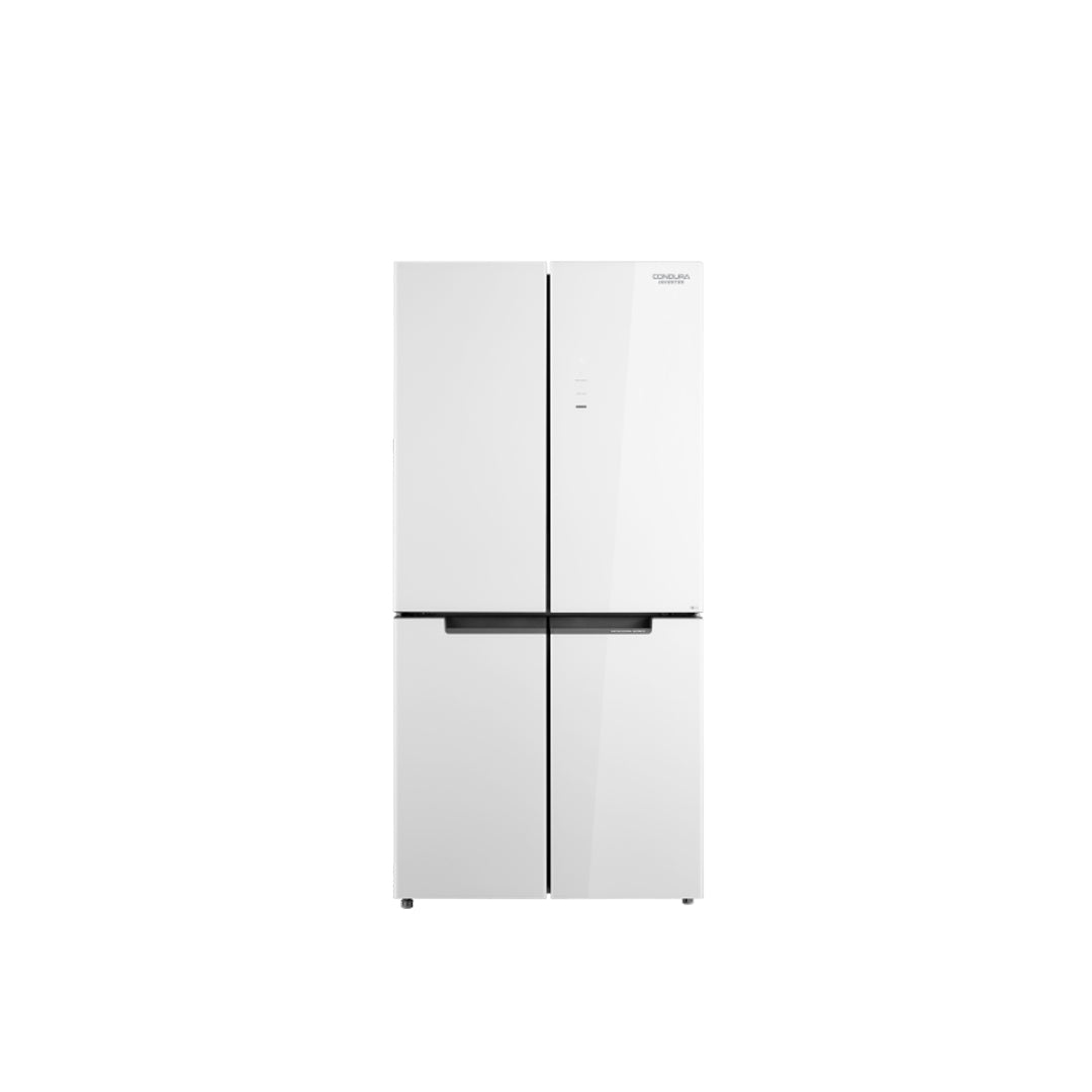 Condura 16.7 Cu.Ft. No Frost Multi-Door Inverter Refrigerator White Glass CMD183iW (Premium) RST