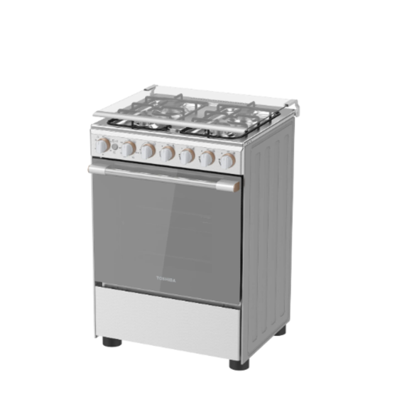 Toshiba 60 cm Gas Range 4 Gas SS (Class B)