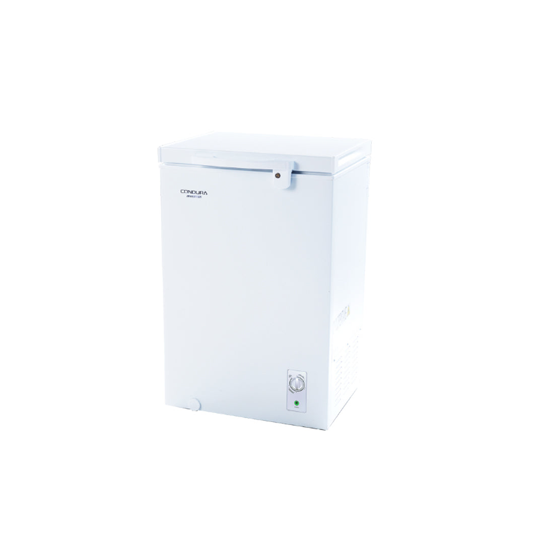 Condura 3.5 Cu. Ft. Chest Freezer Direct Cool Inverter Refrigerator, White CCF35DCi (Premium) RST