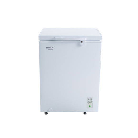 Condura 5 Cu. Ft. Chest Freezer Direct Cool Inverter Refrigerator, White CCF50DCi (Premium) RST