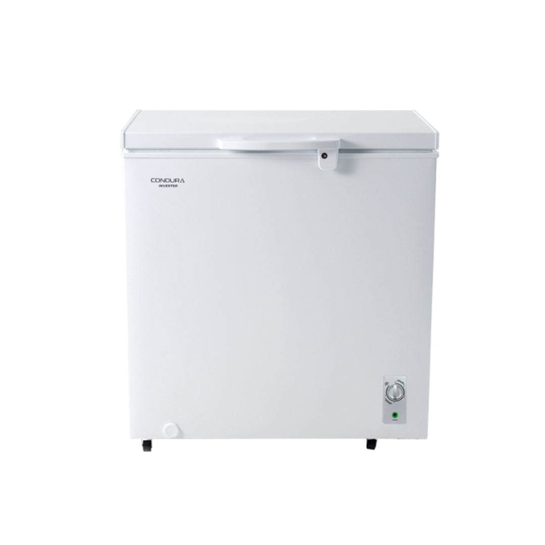 Condura 7.0 Cu.Ft. Chest Freezer Direct Cool Manual Inverter Refrigerator, White CCF70DCi (Premium) RST