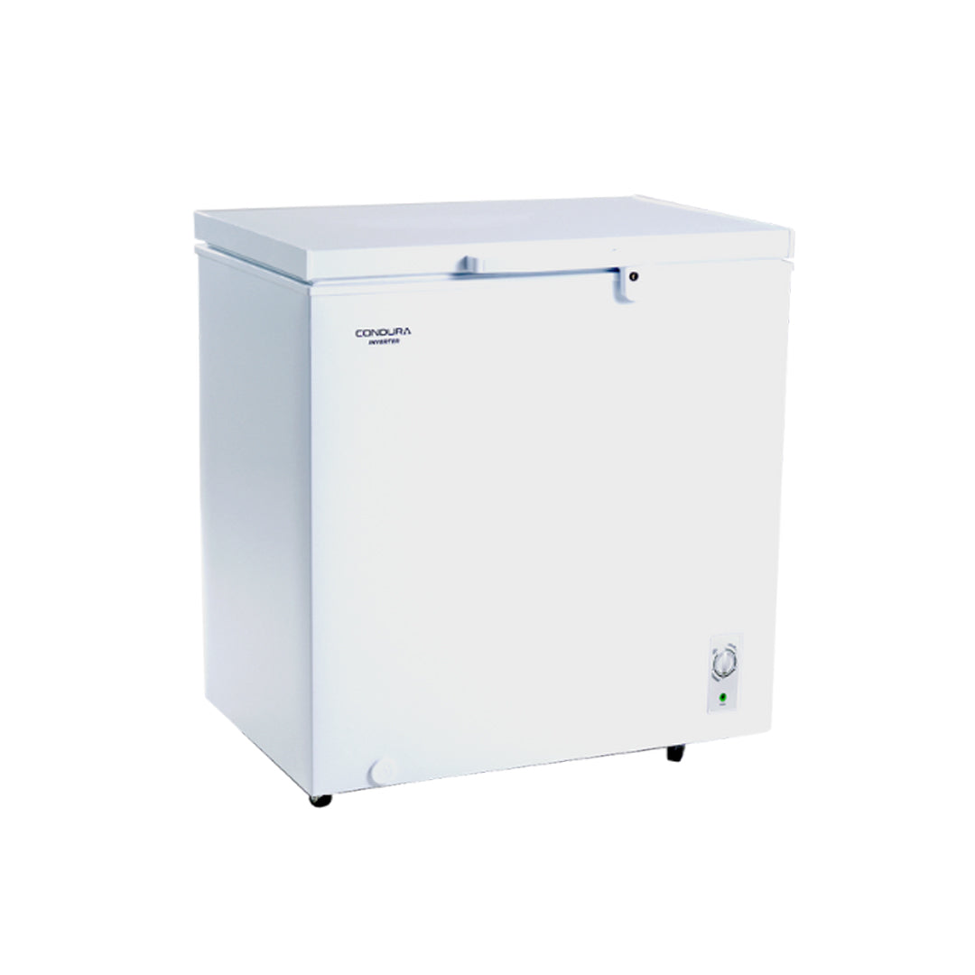 Condura 7.0 Cu.Ft. Chest Freezer Direct Cool Manual Inverter Refrigerator, White CCF70DCi (Premium) RST